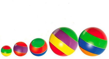 Купить Мячи резиновые (комплект из 5 мячей различного диаметра) в Ликине-Дулёве 